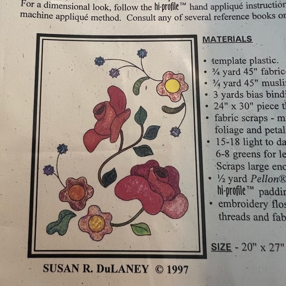 Distinctive Designs Susan R DuLaney Quilt Lot of 3 In Package Not Used - Picture 9 of 10